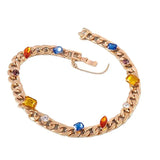 Crystal Stone Chain Necklaces for Women - Elegant Choker Jewelry for Her