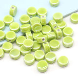 4x8mm Multicolor Glaze Procelain Beads for Jewelry Making