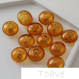 Hollow Glass Beads DIY Beaded Hand Necklace Bracelet Material Accessories