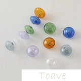 Hollow Glass Beads DIY Beaded Hand Necklace Bracelet Material Accessories