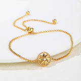 Occult Pentagram Bracelet Women's Gothic Jewelry