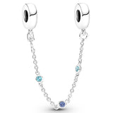 Ocean Bubbles Waves Octopus 925 Silver Beads Fit Bracelet