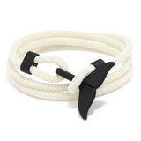 Ocean Series Anchor Bracelet Couple Whale Tail Bracelet
