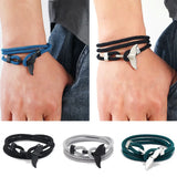 Ocean Series Anchor Bracelet Couple Whale Tail Bracelet