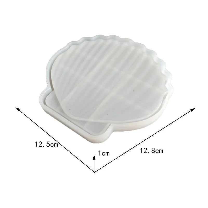 Ocean Shell Series Epoxy Mold Dish