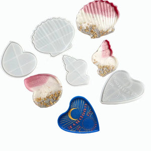 Ocean Shell Series Epoxy Mold Dish
