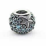 Starfish Crystal Beads for 925 Silver Bracelets