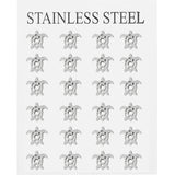 Ocean Turtle Earrings Stainless Steel Piercing Set