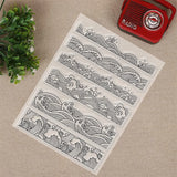 Ocean Waves Borders Clear Stamps for DIY Scrapbooking