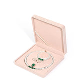 Octagonal Jewelry Packaging Box Pu Leather Necklace Storage Case