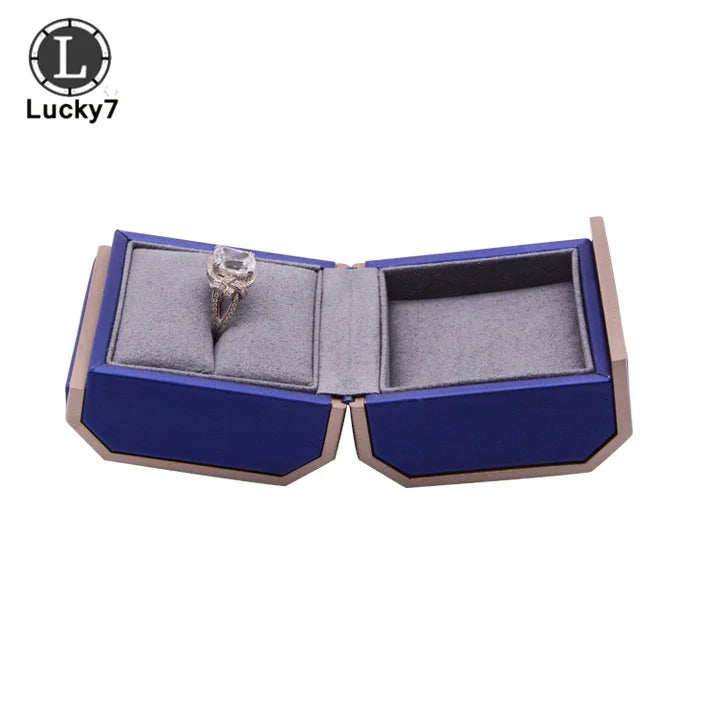 Octagonal Magnetic Jewelry Box Pendant Bracelet Box Long Chain Set Box