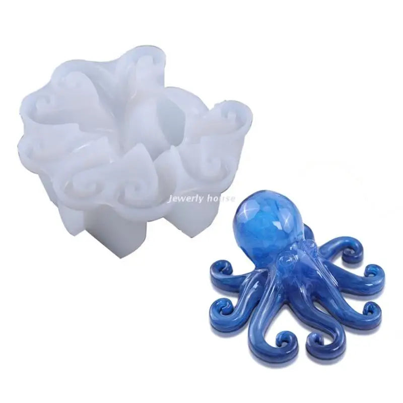 Octopus Epoxy Resin Mold Sea Animal Resin Mold