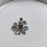 Octopus Hot Pendant Base Mountings for Pearls Beads Stones