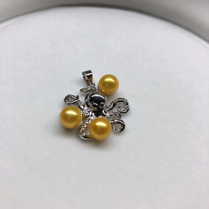 Octopus Hot Pendant Base Mountings for Pearls Beads Stones