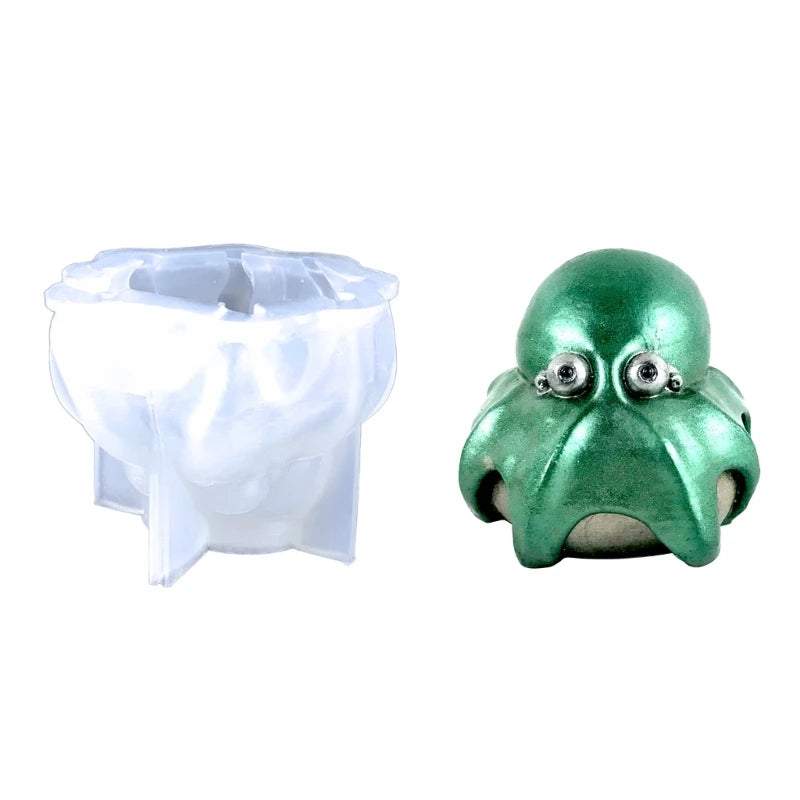 Octopus Molds DIY Epoxy Resin Mold Candle Silicone Mold Octopus Mold