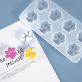 Octuple Cat Claw Silicone Mold for Epoxy Resin Crafting