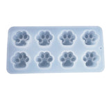 Octuple Cat Claw Silicone Mold for Epoxy Resin Crafting