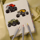 Off-Road Vehicle Clear Stamps for DIY Scrapbooking Monster Truck Silicone Seals