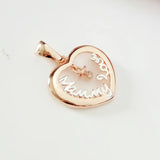 Cubic Zircon Pendant Necklace 585 Jewelry