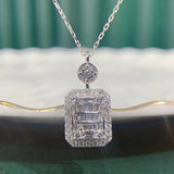Zircon Filled Wedding Necklace for Women