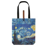Oil Painting Bag Folding Gift Large Capacity Shopping Totes Ladies Shopping Bag