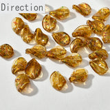 Oil Painting Glass Beads for Jewelry Making