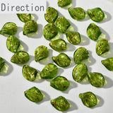 Oil Painting Glass Beads for Jewelry Making