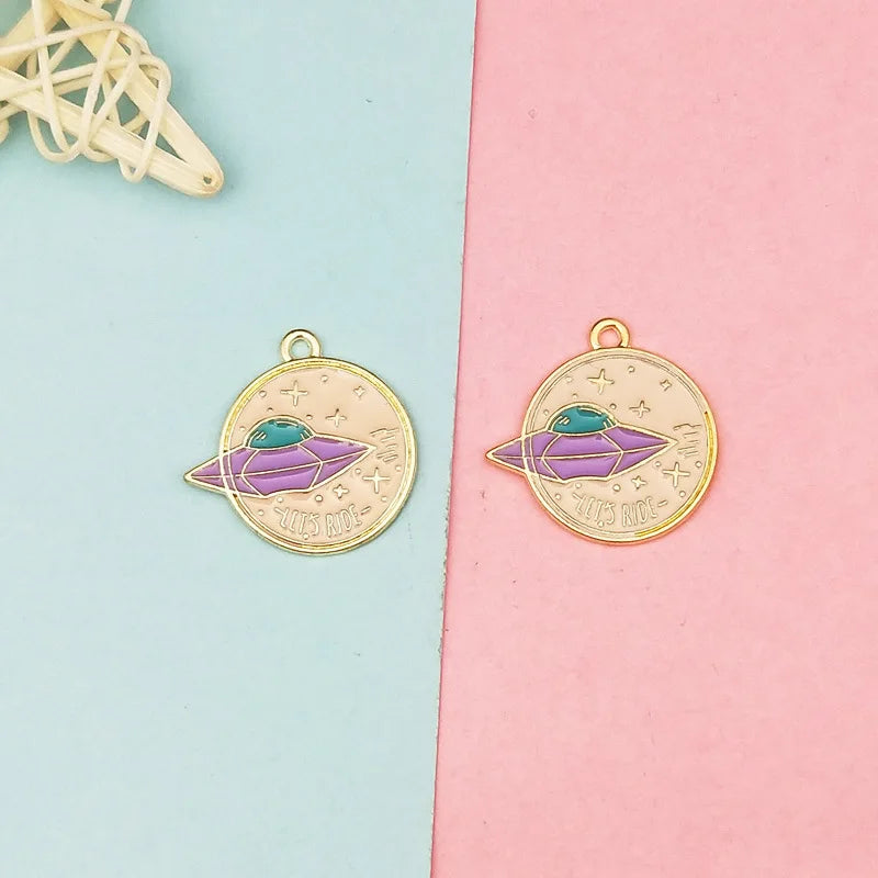 Alloy earrings pendant material DIY ear accessories