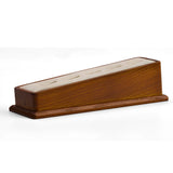 Wooden Ring Display Stand with Microfiber Jewelry Organizer