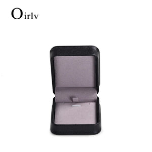 PU Leather Jewelry Sets Box 18.5*19*4.5cm with Microfiber Jewelry Organizer Case