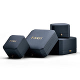 High-End Octagonal PU Leather Jewelry Box