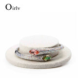 Linen Fabric Cream Bracelet Stand