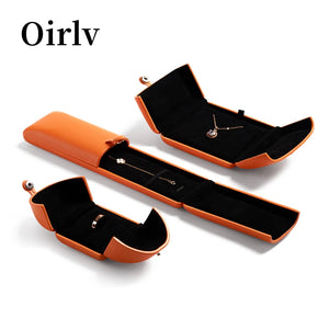 PU Leather Jewelry Box for Rings, Earrings, Bracelets, Necklaces
