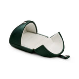 Green Jewelry Box Snap-fastener PU Leather Organizador Bracelet Display