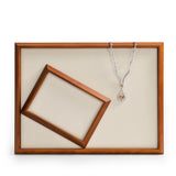 Wooden Stackable Jewelry Tray Organizer