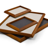 Wooden Stackable Jewelry Tray Organizer