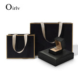 Double Box Jewelry Organizer Case for Ring Pendant Bangle