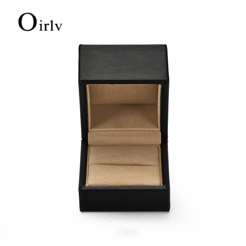 Double Box Jewelry Organizer Case for Ring Pendant Bangle