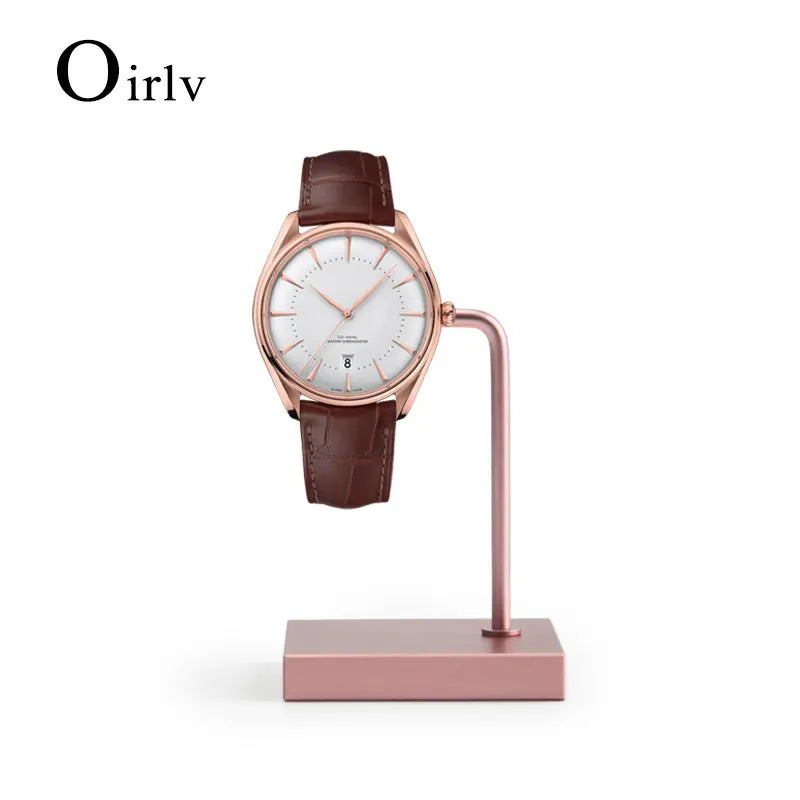 Rose Watch Display Stand Metal & Acrylic Jewelry Holder