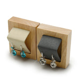 Wood Earring Display Stand Jewelry Holder Organizer