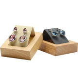 Wood Earring Display Stand Jewelry Holder Organizer