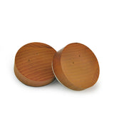 Diameter Earrings Display Stand Wood Microfiber Jewelry Organizer Holder