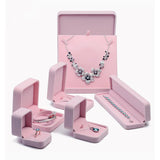 Pink Velvet Jewelry Box for Wedding Jewelry