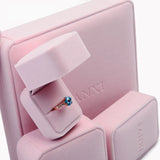 Pink Velvet Jewelry Box for Wedding Jewelry