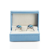 Wedding Couple Rings Box Organizer 2 Rings Jewelry Boxes For Jewelry