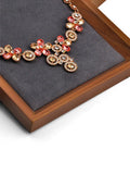 Stackable Wood Jewelry Display Tray Organizer Showcase Holder