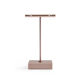 Metal T-Shape Earrings Display Stand Jewelry Organizer Rack