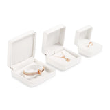 PU Leather Jewelry Box for Rings Necklaces Bracelets