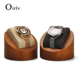 Wooden Watch Display Stand with Microfiber Pillow