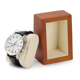 Wooden Watch Holder Solidwood Watch Stand for Wrist Watches Display Storage